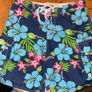 Hollister Tropical Floral Swim Shorts